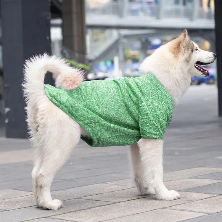 タンクトップ 犬の服 中型犬 ドッグウェア 大型犬 カバーオール ペット服 犬ウェア 長袖 中大型犬 防寒 犬服 ペット かわいい 犬 ドッグ服 犬服 猫 暖かい いぬ ジャンパー トレーナー アウター コート 外出 抜け毛対策 2