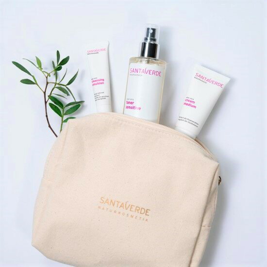 SANTAVERDE　サンタベルテ スキンケアセット ポーチ付き 数量限定のサムネイル