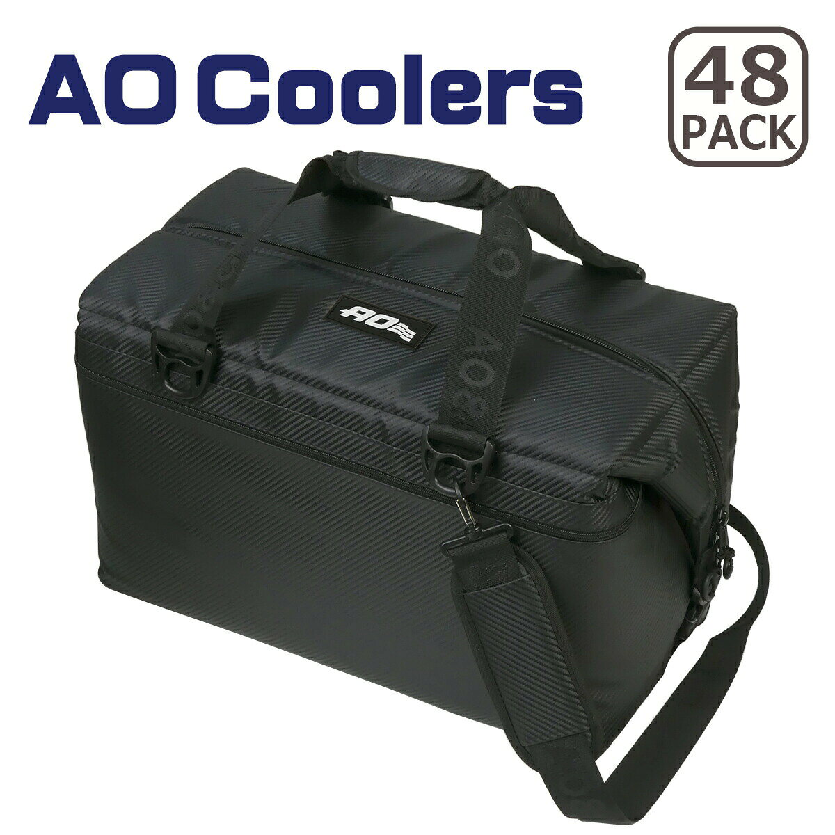 【ポイント5倍 3/20 20時-】AOクーラーズ AO Coolersクーラーボックス AO Coolers48 PACK CARBON カーボン
