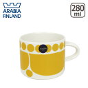【ポイント5倍 8/15】アラビア(Arabia) スンヌンタイ(Sunnuntai)ティーカップ280ml 北欧 フィンランド 食器 Arabia 食器洗い機 対応