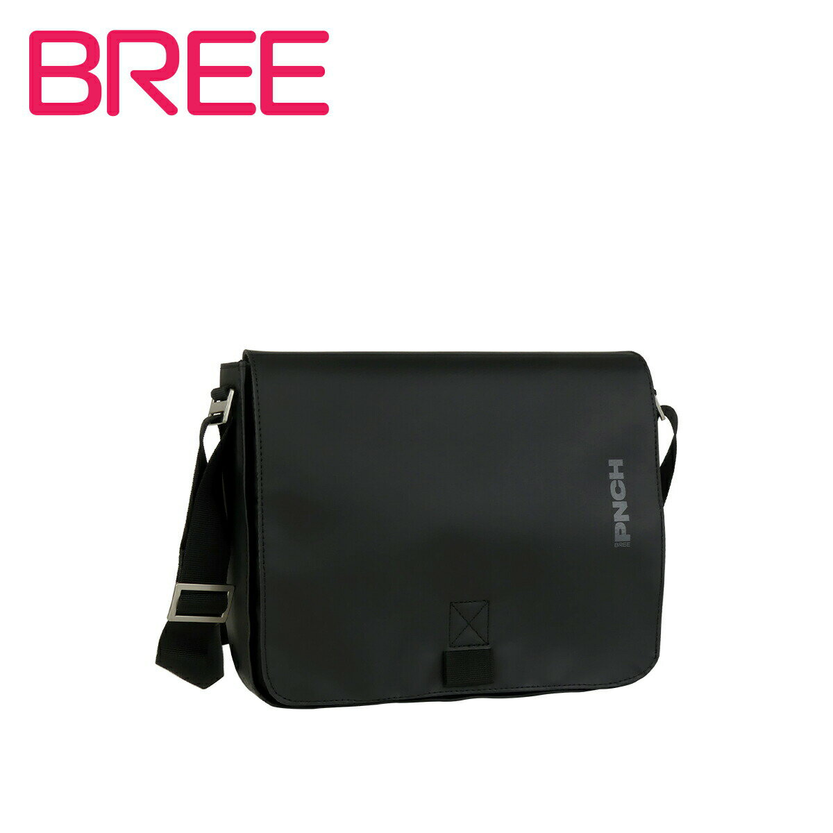 【ポイント5倍 5/23 20時-】ブリー ショルダーバッグ PNCH61 ターポリンショルダーバッグ ブラック PUNCH 61 BLACK BREE