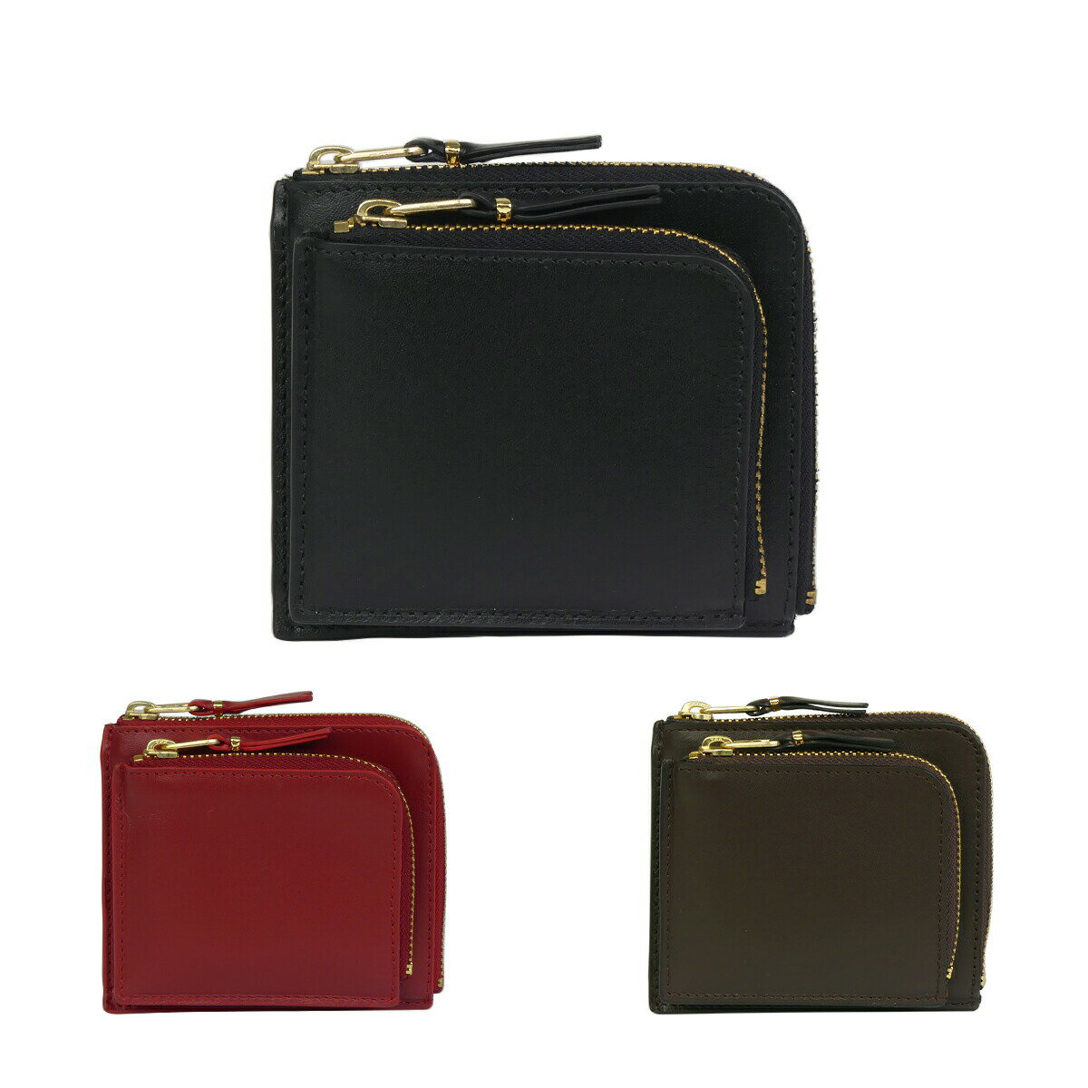 Rakuten - 【店内ポイント5倍】コムデギャルソン COMME des GARCONS 財布 SA3100OP OUTSIDE POCKET 小銭入れ付き コインケース ミニ財布 レディース メンズ ユニセックス ギフト・のし可