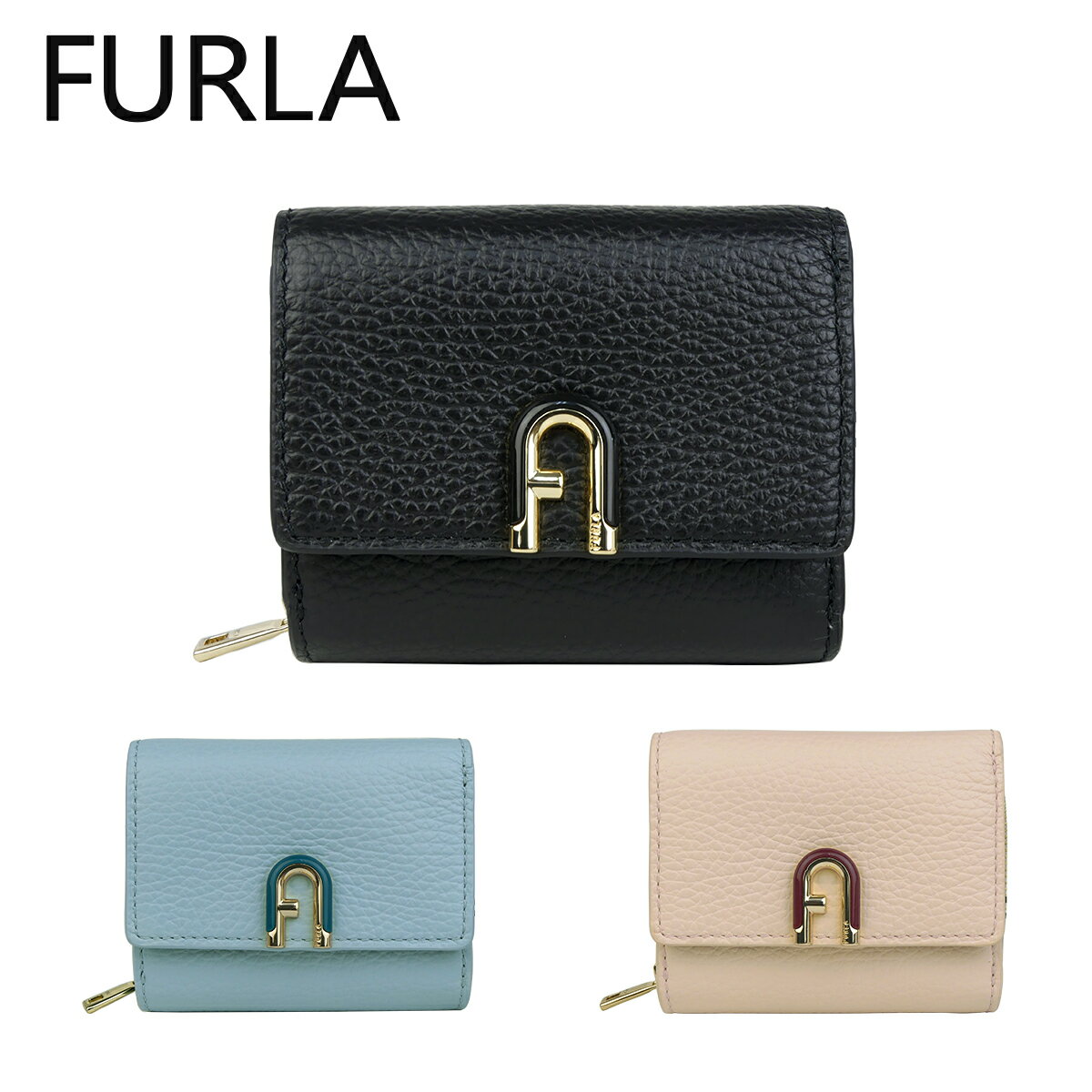 フルラ FURLA 三つ折り財布 小銭入れ付 イデア WP00590 HSF IDEA TRIFOLD W/ZIPPED POCKET レディース ギフト・のし可