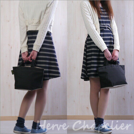 Herve Chapelier エルベシャプリエ 1027N 舟型トート（M） トートバッグ ハンドバ...