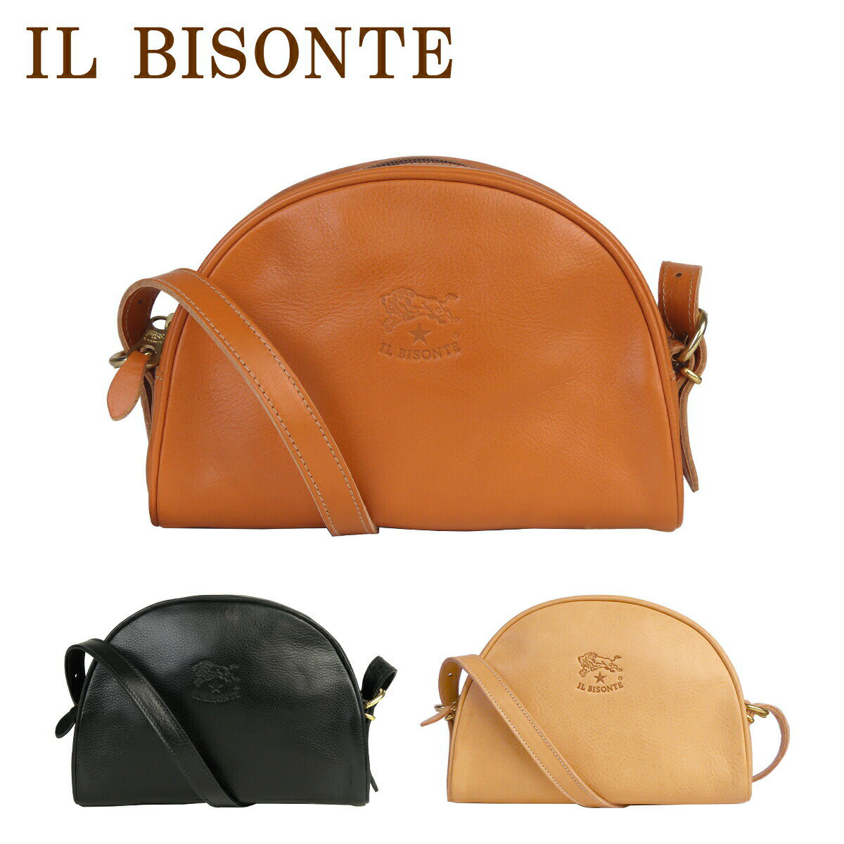 樂天商城 - 【店内ポイント5倍】イルビゾンテ ショルダーバッグ IL BISONTE BCR004 PV0001