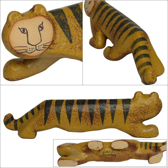 リサラーソン 置物 タイガー(リサ・ラーソン)トラ 動物 LisaLarson(Lisa Larson)Tiger 1261600 猫・ネコ・陶器・北欧・オブジェ・スウェーデン マイキー [2]