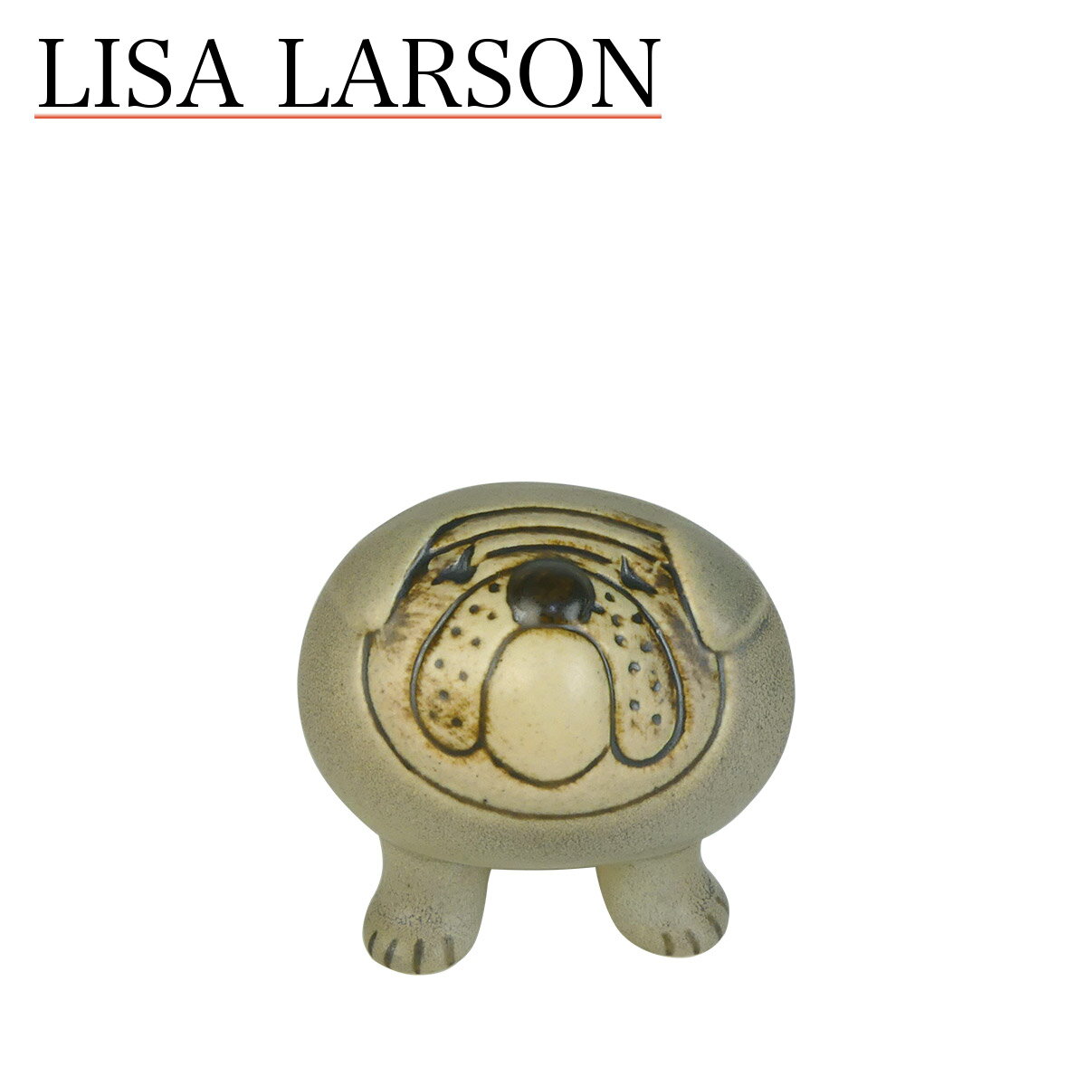 Rakuten - 【ポイント5倍 6/4 20時-】リサラーソン 置物 ミニケンネル ブルドッグ（小） 動物 LisaLarson（Lisa Larson）Mini Kennel Bulldog 1310502 犬・陶器・北欧・オブジェ