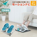 エアロライフ モーションナビ DR-3830 ステッパー 保護マット付き 家庭用 自宅用 運動不足解消 筋トレ ストレッチ ながら運動 大人 シニア 高齢者 A...