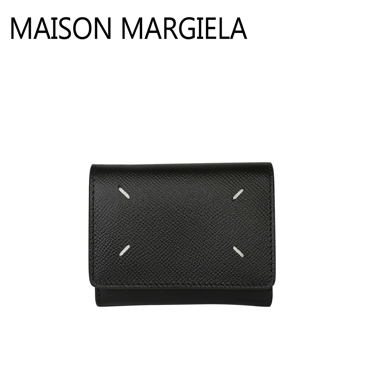 乐天商城 - 【店内ポイント5倍】Maison Margiela 財布 三つ折り財布 ミニ財布 SA3UI0017 P4745 T8013 小銭入れ付き レディース メンズ ユニセックス メゾンマルジェラ ギフト・のし可