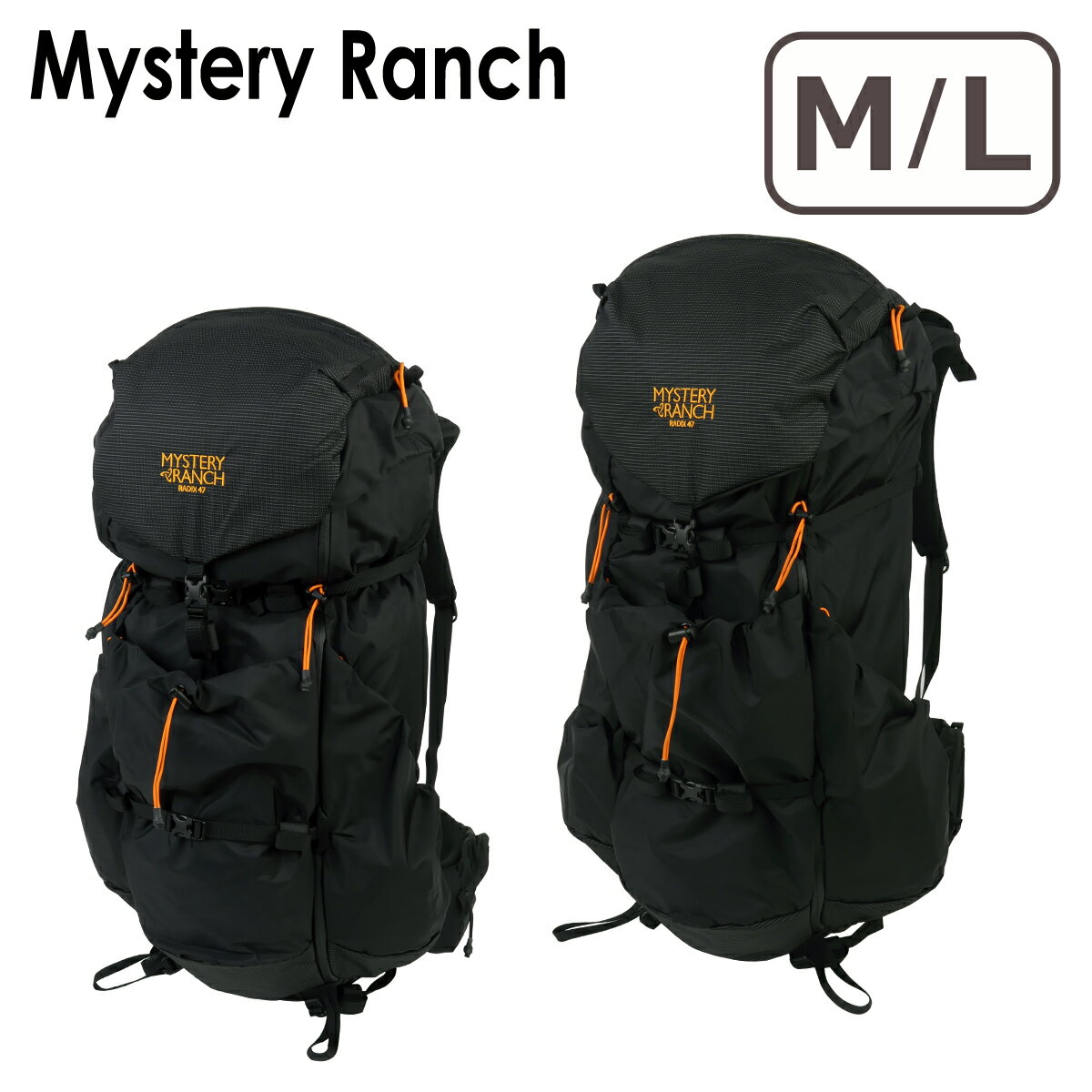 ��Ź��ݥ����5�ܡۥߥ��ƥ꡼���� Radix 47 Men's MYSTERY RANCH ���å� �Хå��ѥå� 45L �쥤�ǥ��å��� 47 ���
