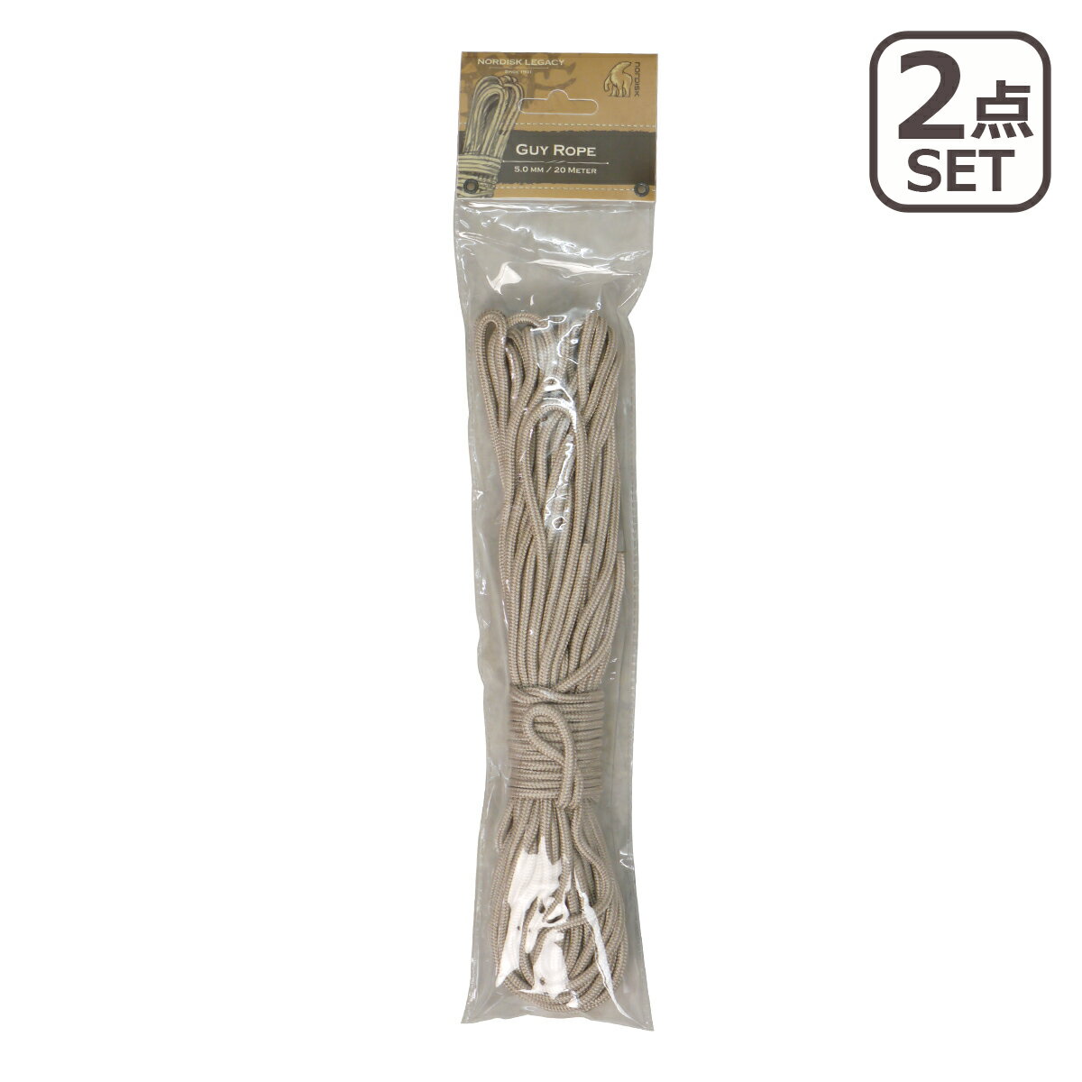 �ڥݥ����5�� 3/20 20��-�ۥΥ�ǥ����� Guy Rope 5.0mm 20m 119048 �ϥ��ƥʥ��ƥ� �ݥꥨ���ƥ� ���������� 5mm 2������...