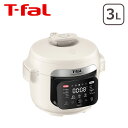 【ポイント5倍 9/19 20時-】ティファール T-fal ラクラ・クッカー 電気圧力鍋 3.0L アイボリー CY380AJ0 圧力鍋 圧力調理