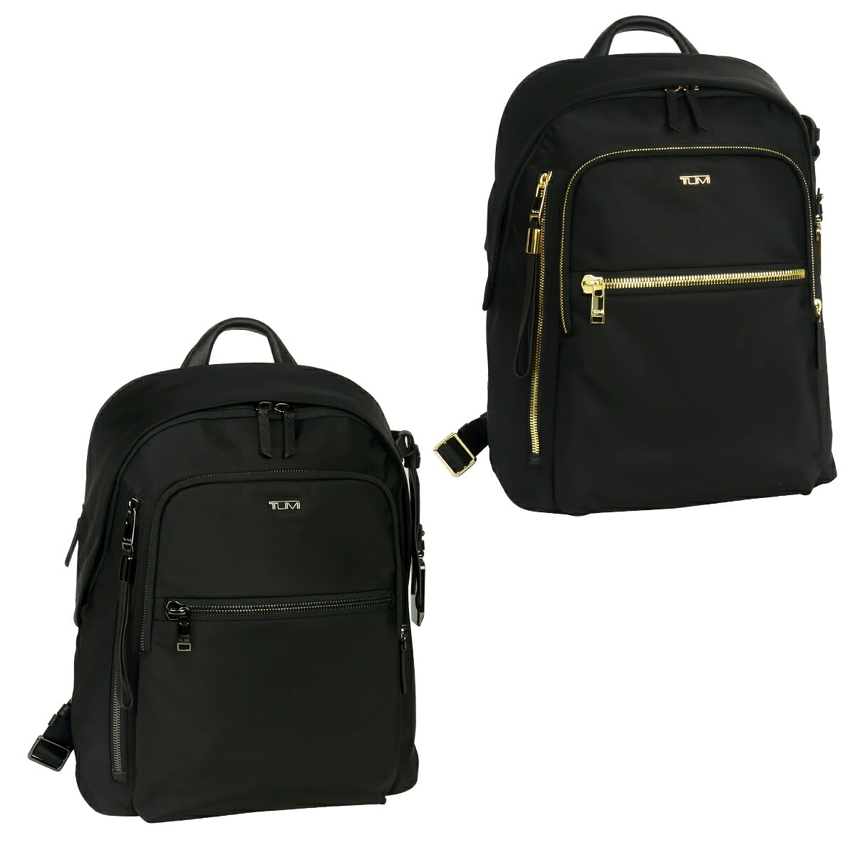 トゥミ TUMI VOYAGEUR 「ホールジー」バックパック 196601DGLD 196601DGM リュック チャーム付き ナイロン レザー ボイジャー レディース 146567