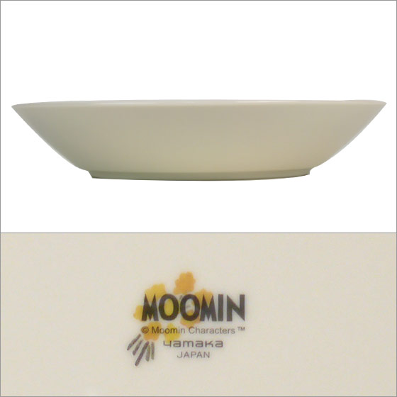 ポイント5倍！MOOMIN（ムーミン）2100 ハーバリウム パスタプレート 山加商店