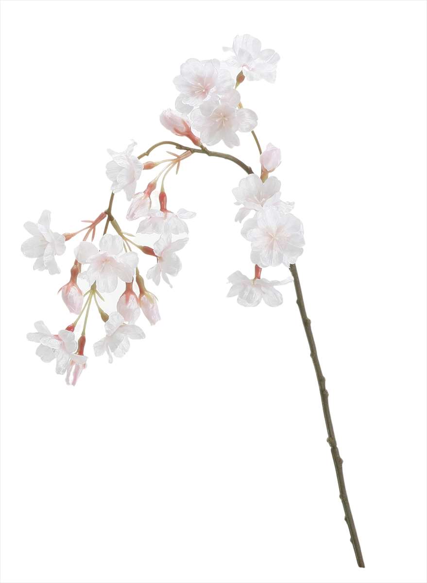 ビダヤコム しだれ桜小枝 ピンク V23009-2 4580120821410 造花 アーティフィシャルフラワー 花材