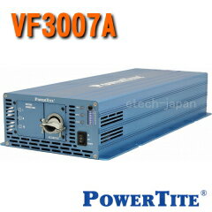 VF3007A　未来舎（POWERTITE）　正弦波インバーター　電源電圧：12V　（3000W）