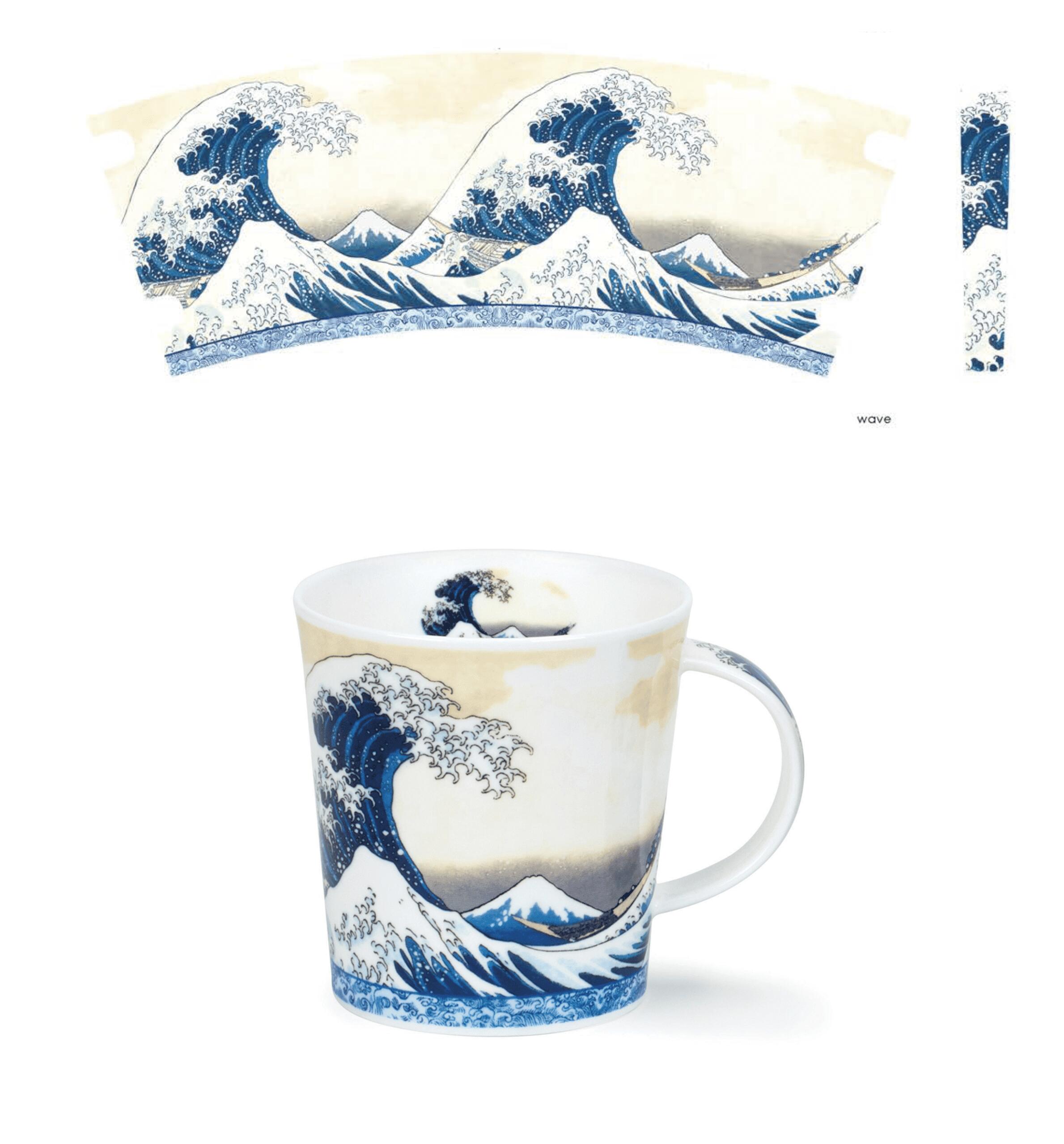☆マラソン期間中ポイント10倍☆ダヌーン　マグ　カップ　Lomond UKIYO-E - WAVE 320ml　DUNOON