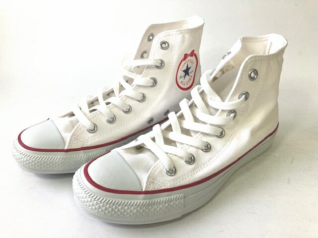 残りわずか 24.5cm CONVERSE ALL STAR RIBBONPATCH HI WHITE(5SC007) コンバース オールスター リボンパッチ ハイ レディース スニーカー