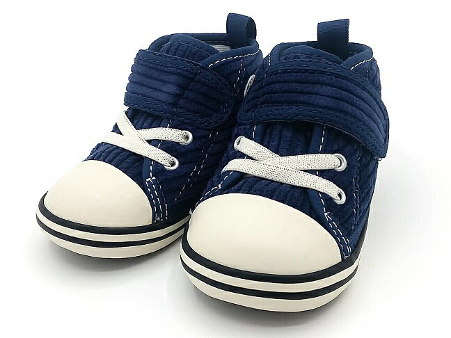 【SALE】【CONVERSE】BABY ALL STAR N CORDUROY V-1 7SD210 NAVYベビーオールスター N コーデュロイ V-1 ネイビー キッズ ベビー スニーカー 幼稚園 1