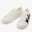 【SALE】【CONVERSE】ALL STAR COUPE TRIOSTAR OX WHITE/BLACK コンバース オールスター クップ トリオスター OX ホワイト/ブラック ローカット 白 黒 レディース メンズ レザー スニーカー