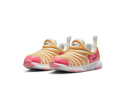 【NIKE】343738-102 DYNAMO FREE PS【ナイキ】ダイナモ フリー PS セイル/グリッドアイアン/セレスティアルゴールド/シーコーラル シューズ ジュニア キッズ