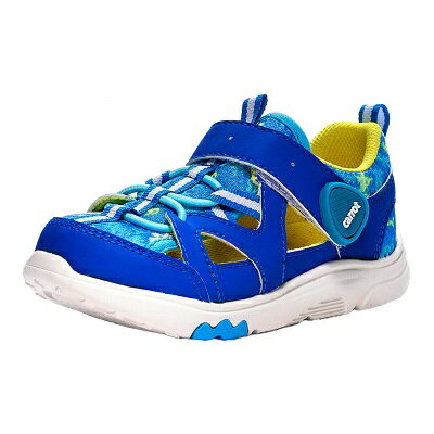 【moonstar】CARROT CR C2340 BLUE ムーンスター キャロット 子供靴 キッズ スニーカー ブルー 洗濯機 ..