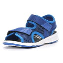 【数量限定】【moonstar】MF S010C BLUE 【ムーンスター】マウンテンフィールド 子供靴 キッズ ジュニア サンダル ブルー 男の子 アウトドア
