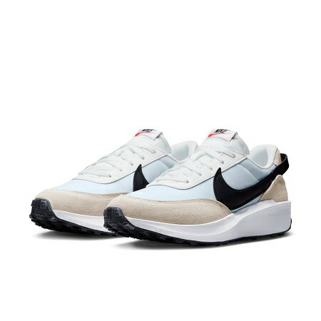 【NIKE】DH9522-103 WAFFLE DEBUT【ナイキ】ワッフル デビュー ホワイト/ブラック/サミットホワイト メンズシューズ スポーツ 靴 スニーカー ローカット 通学 通勤 立ち仕事 カジュアル 靴 厚底 ローカット 軽量 歩きやすい お出かけ 人気 運動