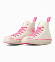 楽天SOLE　HUNTER【SALE】【CONVERSE】ALL STAR （R） X-girl HI 1SD416 WHITE オールスター （R） X－girl HIエックスガール コラボレーションモデル ホワイト レディース 大人靴 厚底 スニーカー ハイカット ストリート