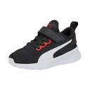 【PUMA】192930-33 Flyer Runner V INF【プーマ】フライヤーランナー V インファント BLACK/ORANGE/WHITE ブラック/オレンジ/ホワイト プーマ ベビー キッズ 子供靴 スポーツ ベルクロ 男の子 女の子 プレゼント