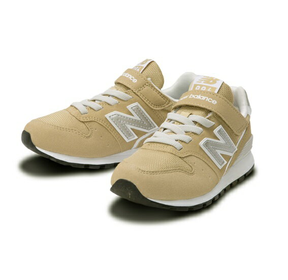 【NewBalance】NB YV996 JB3 BEIGE ベージュ ニューバランス 子供靴 面ファスナー キッズ スニーカー 女の子のサムネイル