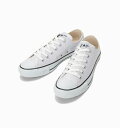 コンバース レザースニーカー メンズ 【数量限定】【CONVERSE】LEA ALL STAR OX 1B905 WHITE LEA オールスター OX ホワイト コンバース レザー オールスター ローカット 定番モデル コアカラー メンズ レディース スニーカー (JPN) 日本正規品