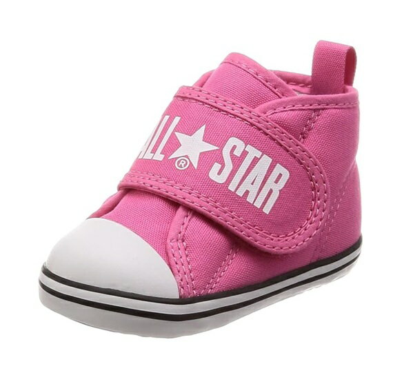  BABY ALL STAR N BIGLOGO V-1 7CL285 PINK コンバース ベビー オールスター N ビッグロゴ V-1 ピンク シューズ 子供靴 マジックテープ