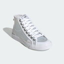 【SALE】【adidas】FW9940 NIZZA HIGH W FTWWHT-CBLACK-SILVMT アディダス ニッツァ ハイ ジェリー レディース ...