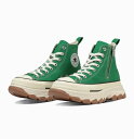 【CONVERSE】ALL STAR (R) TREKWAVE HI 1SD839 GREEN コンバース オールスター (R) トレックウエーブ HIグリーン スニーカー オールスター メンズ レディース ハイカット 厚底 緑