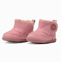 【SALE】【CONVERSE】MINI BOOTS PINK コンバース ミニブーツ ピンク キッズ ベビー ファー 子供靴 裏起毛 履きやすい 暖かい ボア 出産祝い プレゼント 面ファスナー