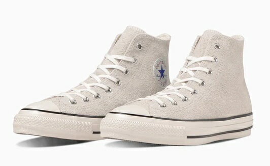 SUEDE ALL STAR US HI 1SD745 スモーキーホワイト コンバース スエード オールスターハイ カジュアル メンズ レディース 大人靴 ハイカットスニーカー