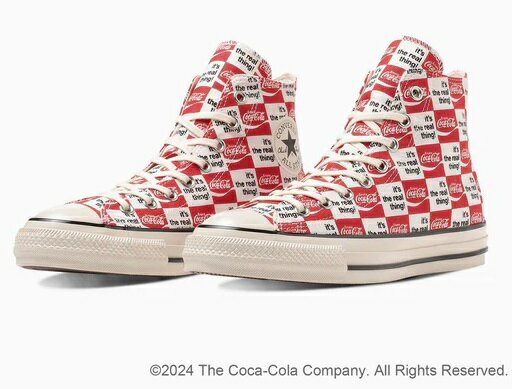 【SALE】【CONVERSE】1SE026 ALL STAR US Coca-Cola CK HI RED/WHITE コンバース オールスター US コカ・コーラ CK HI レッド/ホワイト スニーカー メンズ レディース ハイカット コラボ