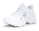 【moonstar】NM J110 WHITE ATSUZOKO ムーンスター ホワイト ニーモ Ni-mo 子供靴 キッズ ジュニア スニーカー 厚底 抗菌防臭 女の子 #足元キラかわメイク 白色(4)