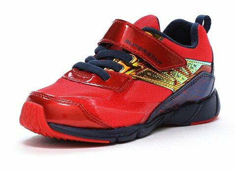 【moonstar】SUPERSTAR SS K1179 RED ムーンスター スーパースター レッド 子供靴 キッズ シューズ 抗..