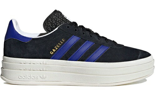 【adidas】HQ4408 adidas GAZELLE BOLD W BLACK アディダス ガゼルボールド ブラック レディース スニーカー 厚底 ローカット シューズ 大人靴