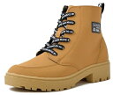 【SALE】【moonstar】NM J047 CAMEL ムーンスター ニーモ Ni-mo キャメル ショートブーツ 編み上げ(4)