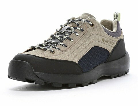 楽天SOLE　HUNTER【HI-TEC】HT HK045 BEIGE/NAVY/SPROUT AORAKI II WP ベージュ/ネイビー/スプラウト アオラギ ハイテック メンズ レディース 透湿防水 抗菌防臭 アウトドアシューズ アウトドア スニーカー キャンプ 大人靴 ローカット ハイキング