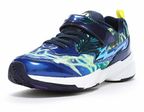 【moonstar】SKLSHOTER SK 0058 BLUE ムーンスター スキルシューター ブルー 子供靴 キッズ ジュニア スニーカー ジンライ 雷スキル 抗菌防臭 運動会 男の子