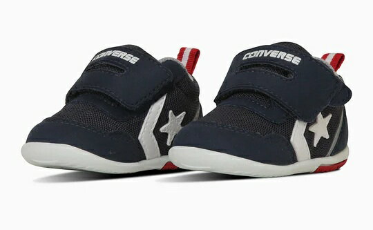 【CONVERSE】7SE501 MINI RS 2 NAVY/WHITE/RED コンバース ミニ ベビー ネイビー/ホワイト/レッド ロー..