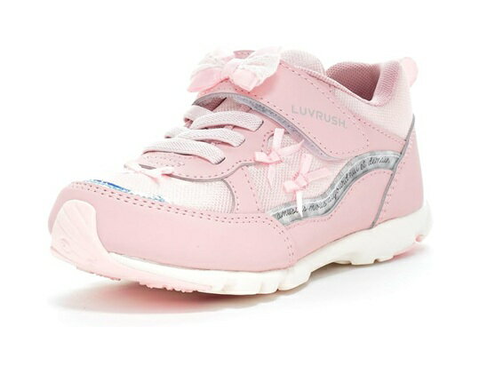 Rakuten - 【moonstar】LUVRUSH LV 1233 PINK ムーンスター ラブラッシュ ピンク 子供靴 キッズ スニーカー スーパースター 抗菌防臭 軽量 運動会 女の子 シューズ