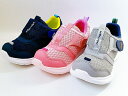 【MoonStar CR】CR-C2298-NAVY-PINK-GRAY【ムーンスター】 キャロット 15-21cm