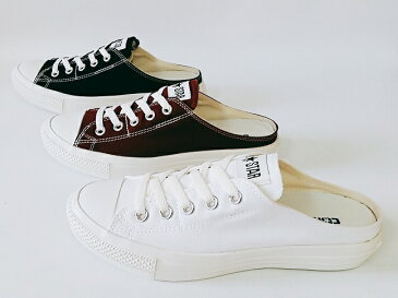 CONVERSE ALL STAR LIGHT MULE SLIP OX BLACK・MAROON・WHITE コンバース ミュール スリップ OX レディース サンダル