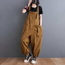 ボトムス サロペット オールインワン レディース ロング 袖なし ノースリーブ スクエアネック Iライン ストリート ポケット かわいい 大人可愛い きれいめ シンプル カジュアル おしゃれ かっこいい レトロ ラフ ボーイッシュ ガーリー ルーズ ラブリー キュート アクティブ