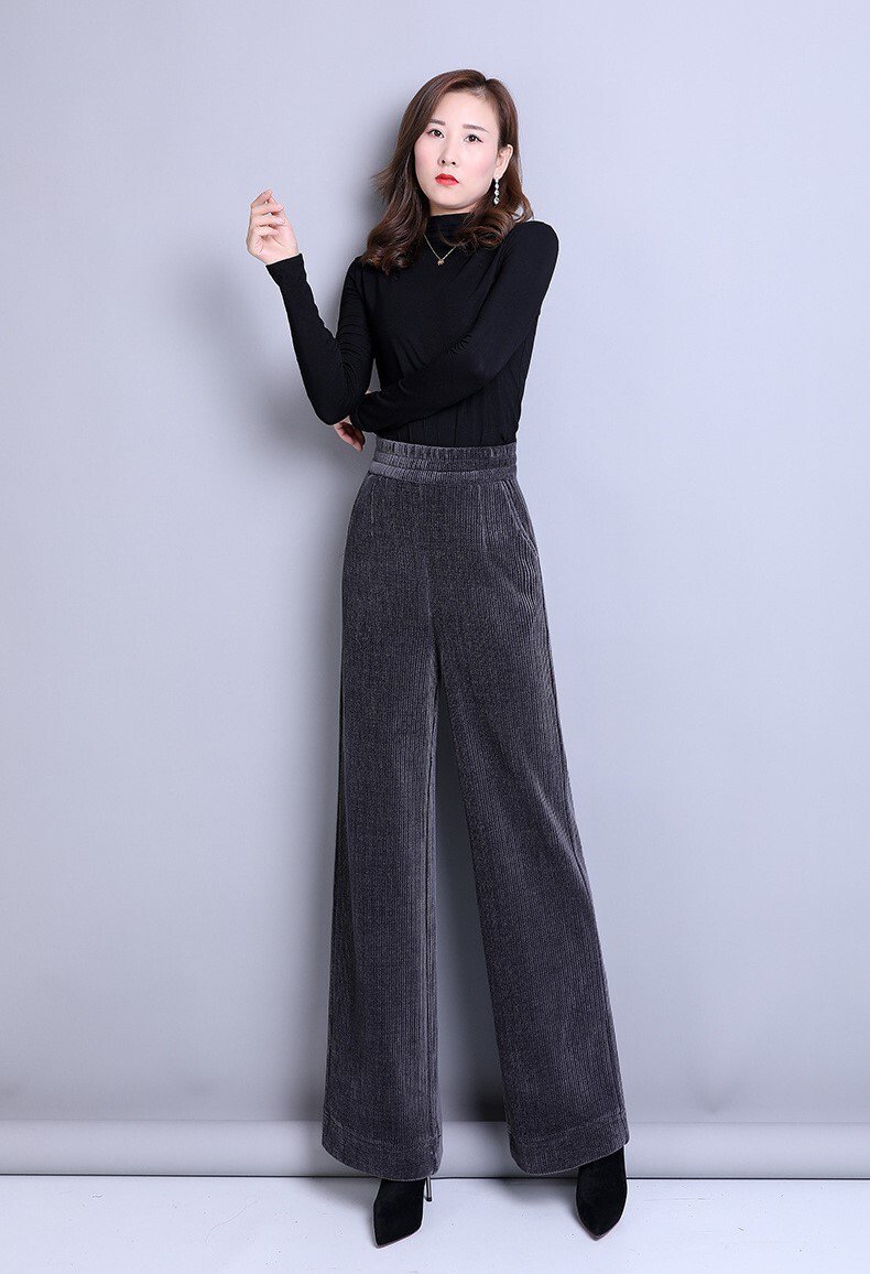 レディースパンツボトムスワイドパン...